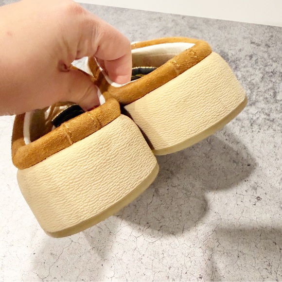 Vintage Havana Val platform sneaker mules camel suede Slip On Size 8 - Picture 6 of 8